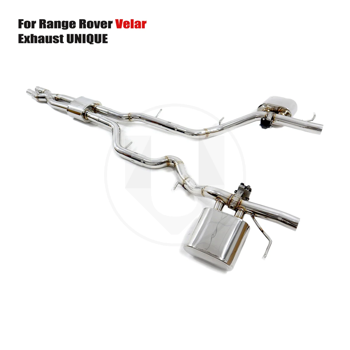 

UNIQUE For 2020+ Land Rover velar L6 3.0T ss304 high performance catback valve exhaust system with exhaust muffler