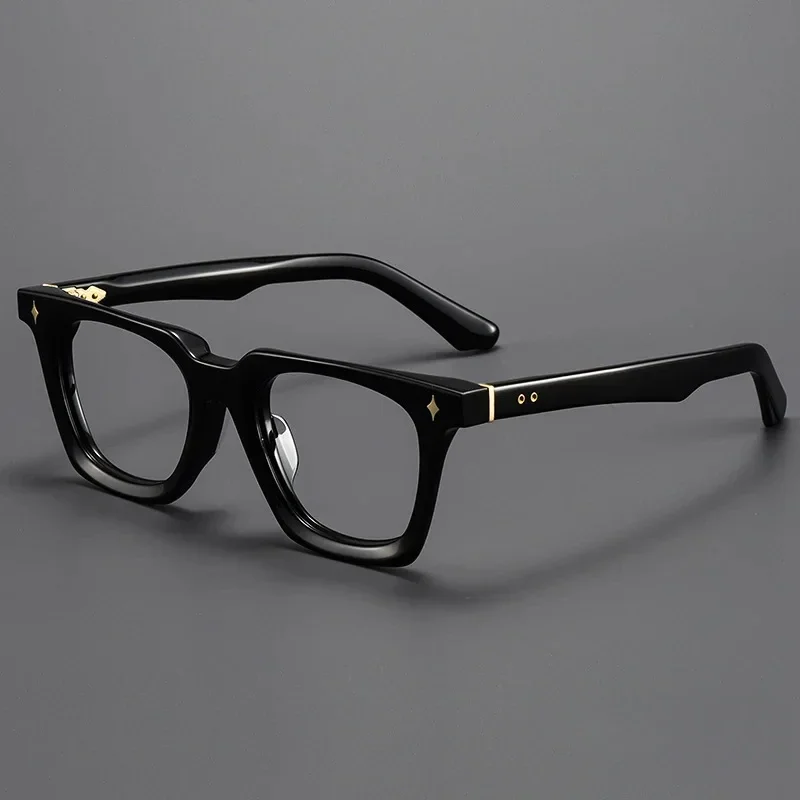 Square Doctor With Prescription Glasses Men Acetate 1.74 Optical Photochromic Eyeglasses Multifocal Progressivec Eyewear Retro
