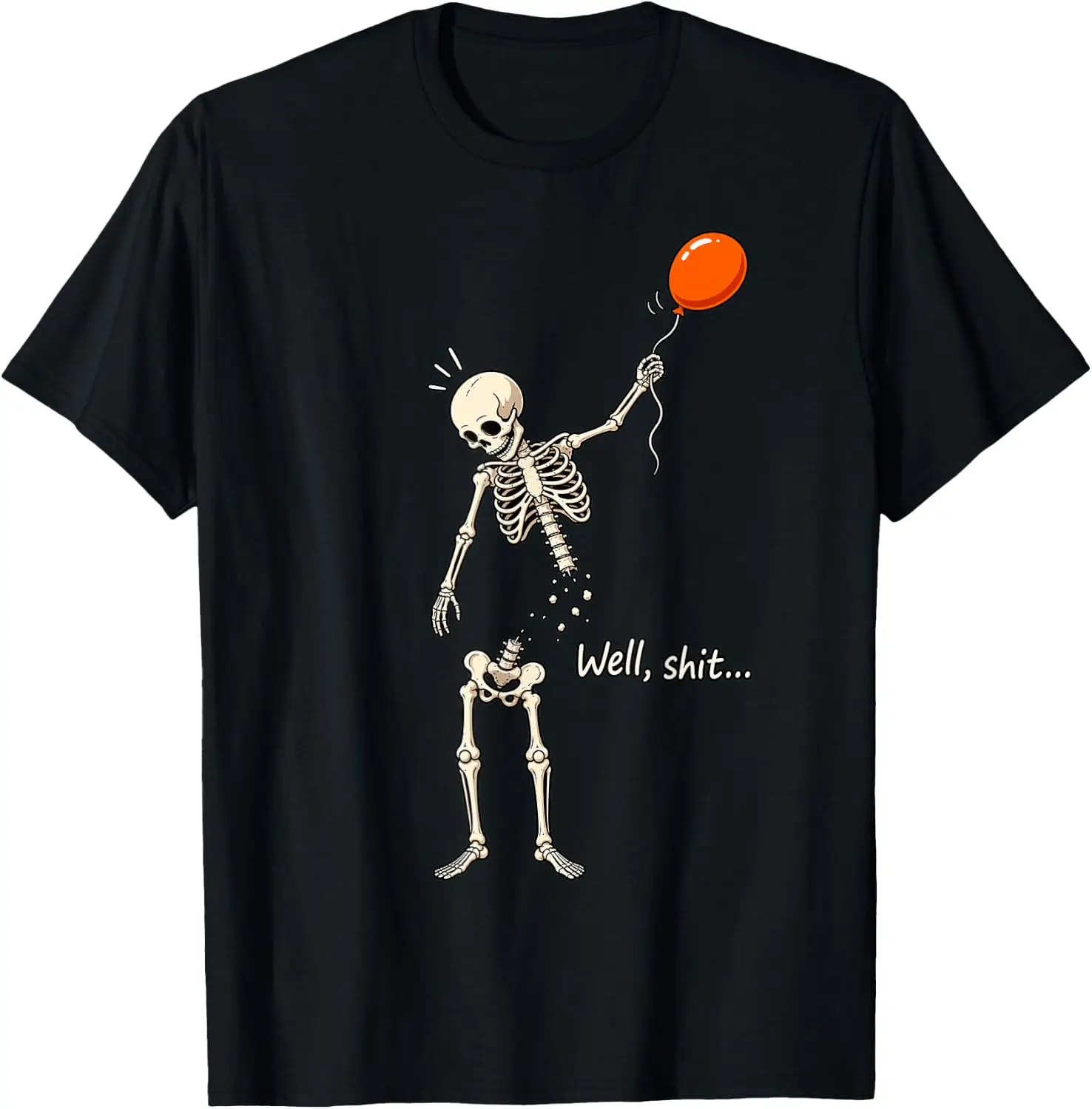 Skeleton Balloon Well T-Shirt