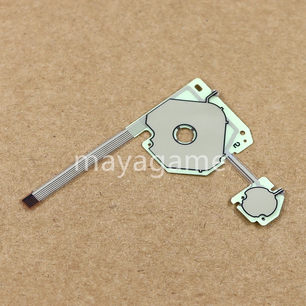 1pc Right Button Flex Ribbon Left Conductive Film Flex Cable For PSP E1000 E1004 D-Pad Keyboard Cable