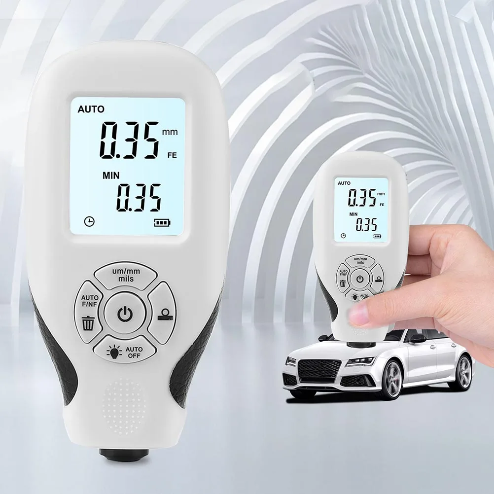 

Mini Digital Thickness Gauge Car Paint Meter Coating Tester Portable ABS Material High Precision Nondestructive Measurement Tool