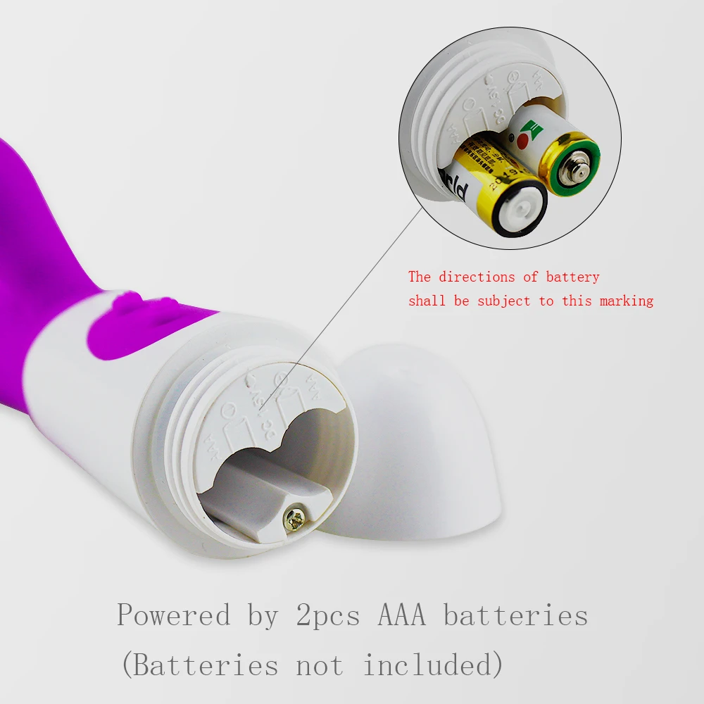 Silicone G Spot Dildo Rabbit Vibrator Dual Vibration 10 Speeds Female Vagina Clitoris Massager Adult Sex Toys For Women - Image 5