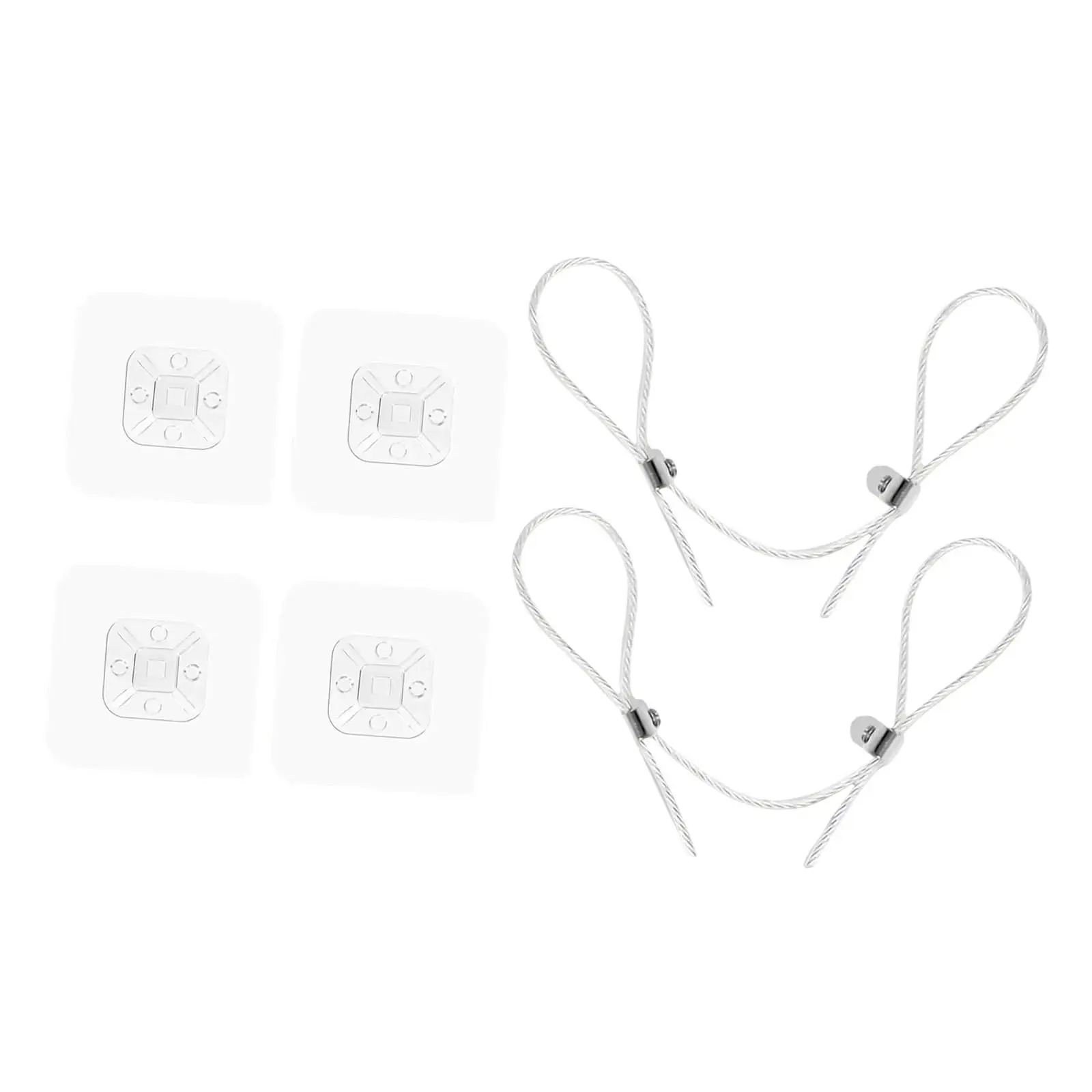 TV Safety Straps Portable Versatile TV Wall Anchor Straps, Furniture Anti Tip Straps with Sticker for Shelves Dresser