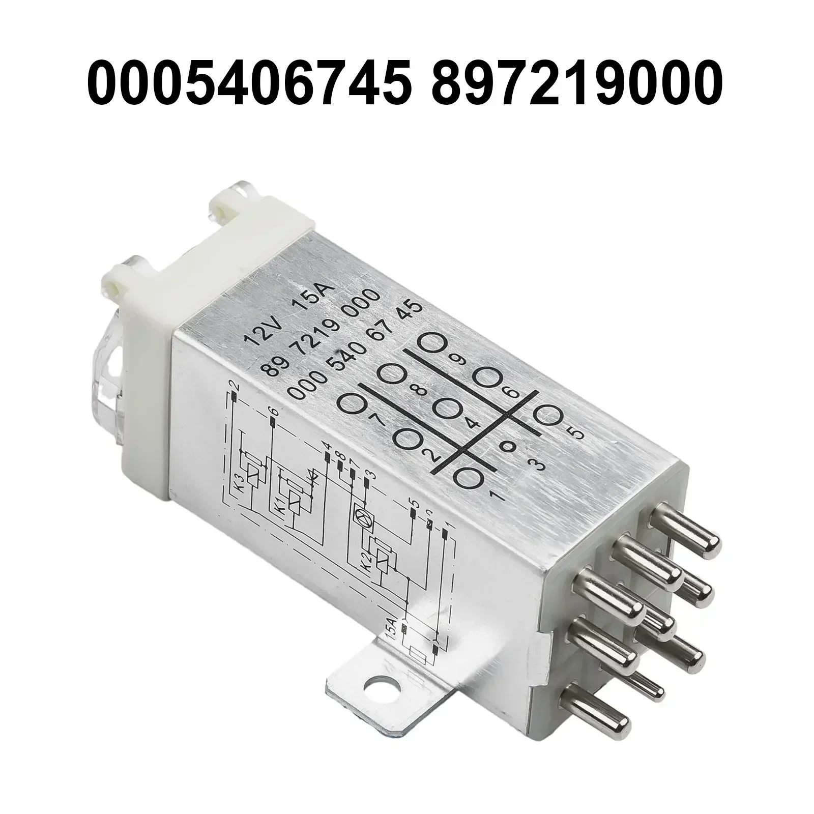 1x Overload Protection Relay For Mercedes W124 W202 300E 300CE E320 300TE 0005406745 Replace Car Accessories