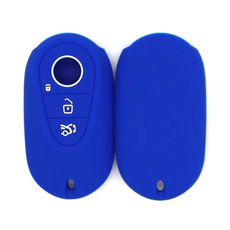 Silicone Car Key Case for Mercedes Benz E300L/C260L/C200L/A200L/GLE-Class/GLC300L/GLA200/S400 -Key Pouch Decor Accessories