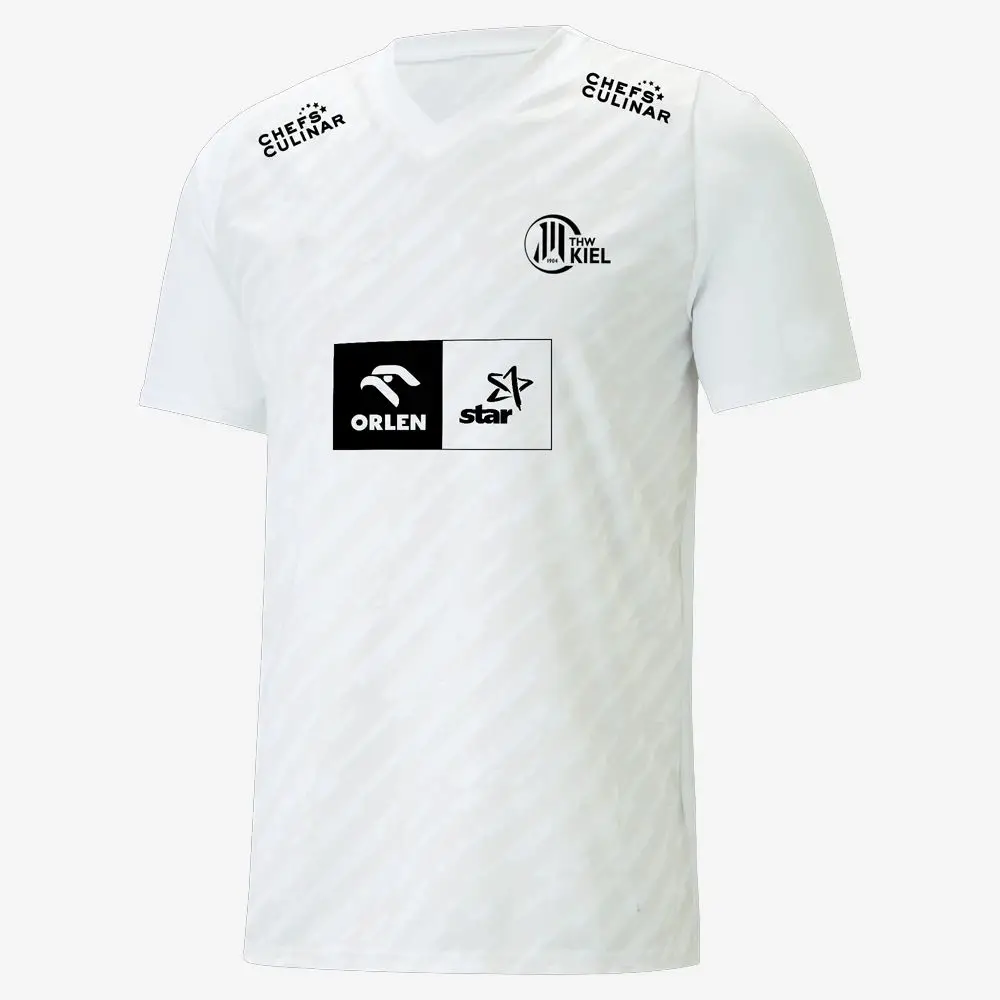 Camiseta de Balonmano THW Kiel 2026 para Hombre, Ropa Deportiva, Uniforme de Entrenamiento, Transpirable, Unisex, Playera para Surf y Playa