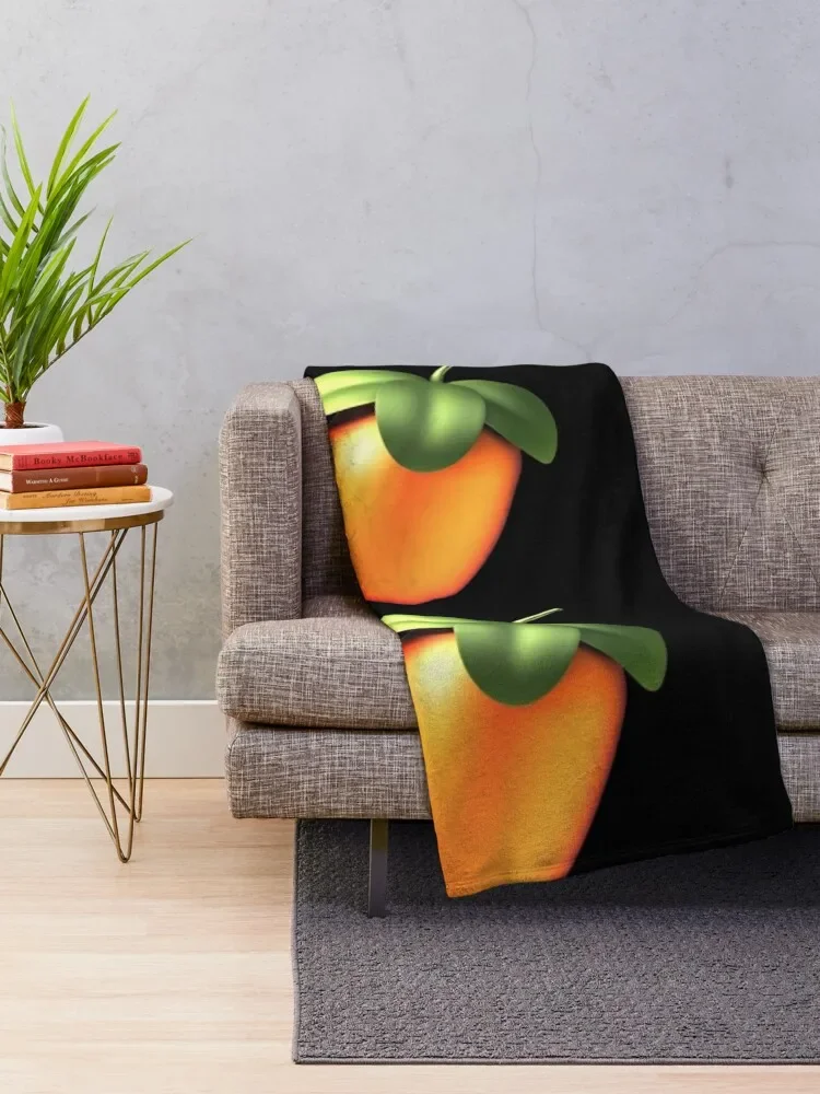 Fl Studio logo Sticker Throw Blanket