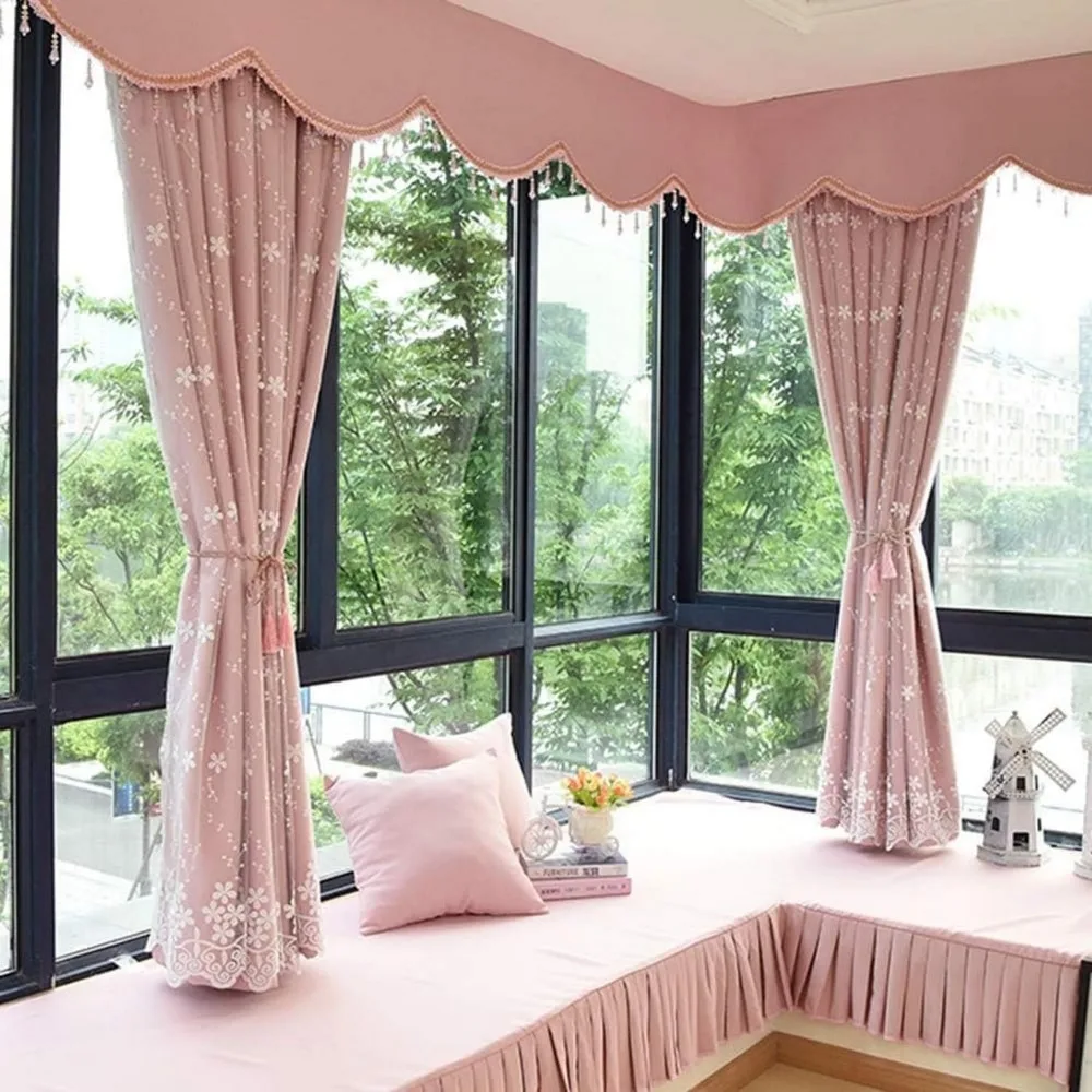 ผ้าม่านกันความร้อนแบบทึบแสง พร้อมผ้าคลุมตาข่ายระบายอากาศสำหรับห้องนั่งเล่น - กันเสียงและประหยัดพลังงาน