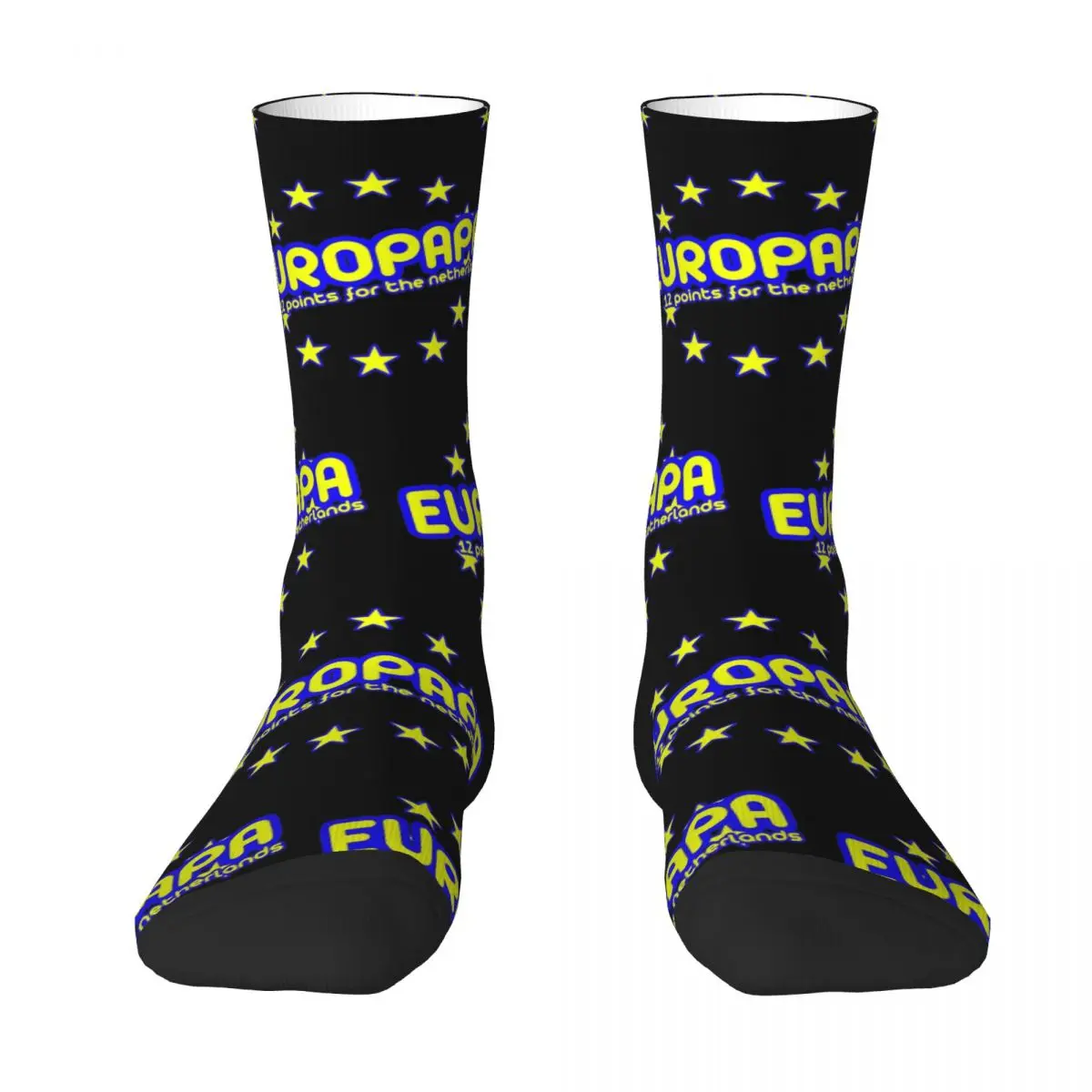 New Male Men Socks Novelty Europa 12 Points Joost Klein Sock High Quality Women Stockings Spring Summer Autumn Winter