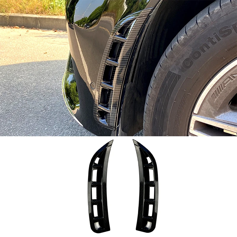 Car Fender Side Vents ABS Fender Decorative Stickers For Mercedes Benz GLE-Class W167 V167 GLE350 GLE450 GLE53 2020-2021