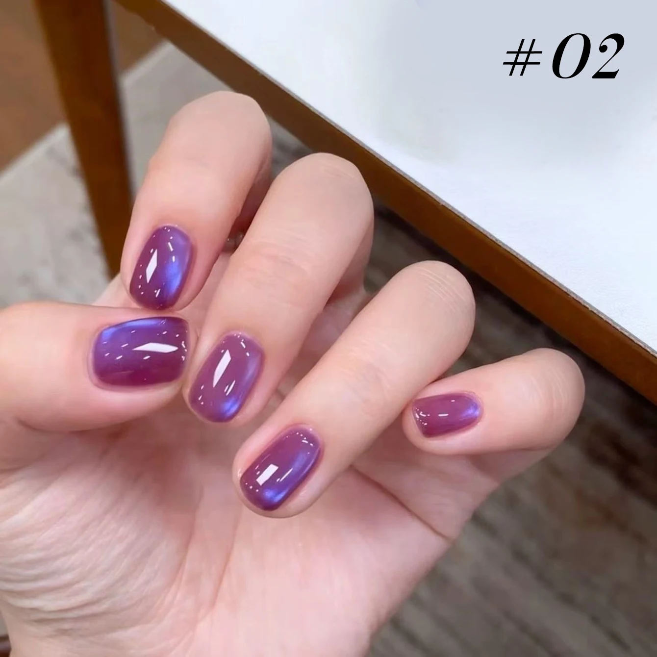 MIANEL Orion Nebula Katzenauge Gel-Nagellack Funkelnder Kristall-Schimmer Blau Lila Gold 2026 Frühling/Sommer Einzigartig Speziell
