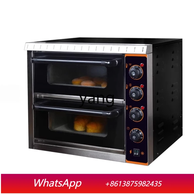 Lcx Commercial Electric Oven Large Capacity Single Double Layer Pizza Oven Cake Baking Large Oven