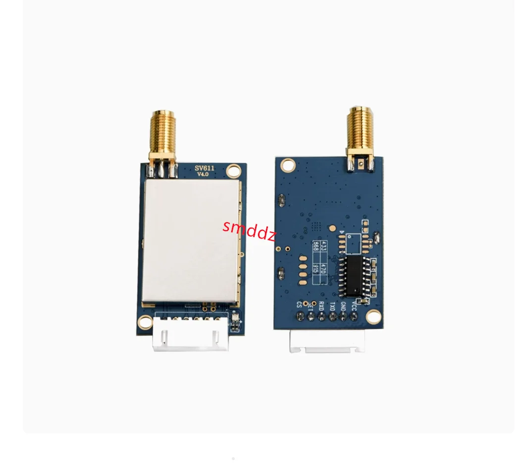 1pcs /  SV611 industrial grade/Si4432 serial port transceiver module 100mW (TTL -232-485)