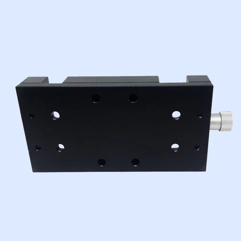 

The travel of the X-axis linear guide/slide of the PT-S40 manual translation stage is 40mm,60mm, and 80mm