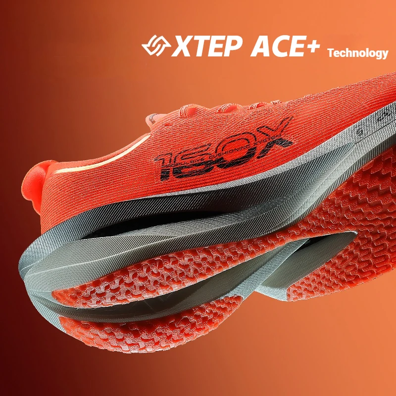 Xtep 160X 7.0 Running Shoes 2025 Professional Marathon Cushioning Shock Sneakers Combat PB Carbon Plate Sport Shoes 975319110039