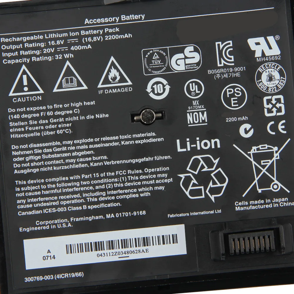 300769-001 300768-003 300770-001 Replacement Battery For BOSE SoundDock SoundDock SoundLink Air 2200mAh