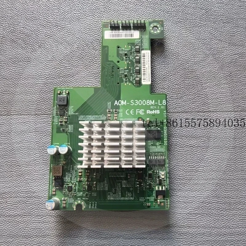 hot Supermicro AOM-S3008M-L8 expansion card array card, pass-through card, support SAS SATA 3008 chip