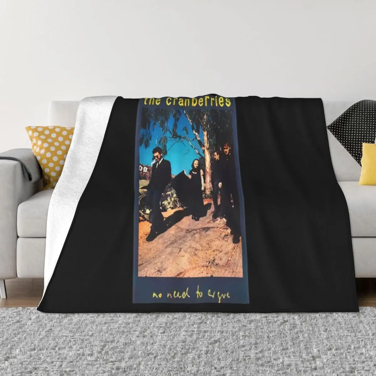 Cranberries Graphic Print No Need To Argue Anime Bed Blankets Winter Blankets Custom Blanket Personalized Throw Blanket