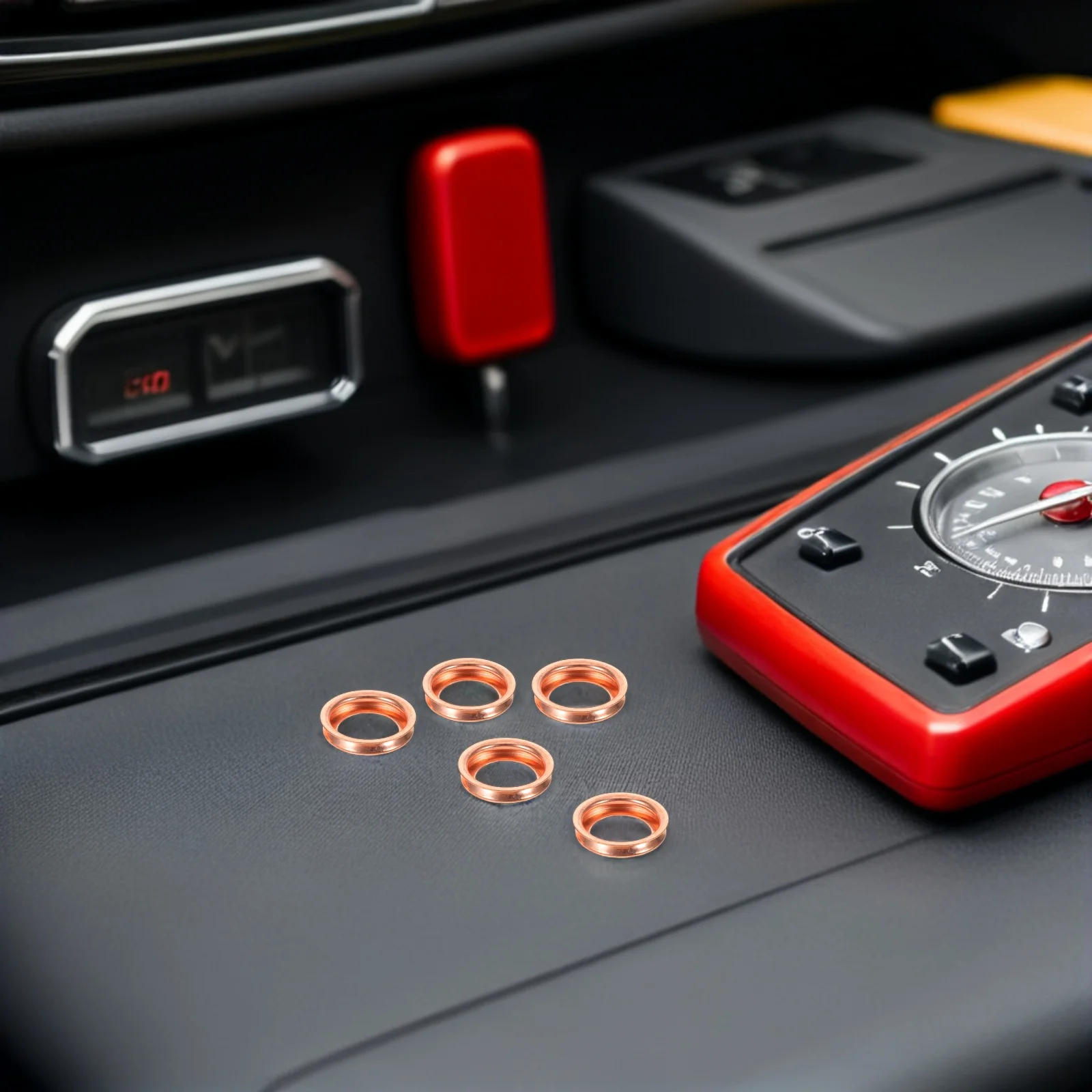 

20Pcs Alloy Oil Drain Plug Gasket Secure Fit Sump Seal Ring for Enhanced Vehicle Reliability and Oil Leakage Prevention