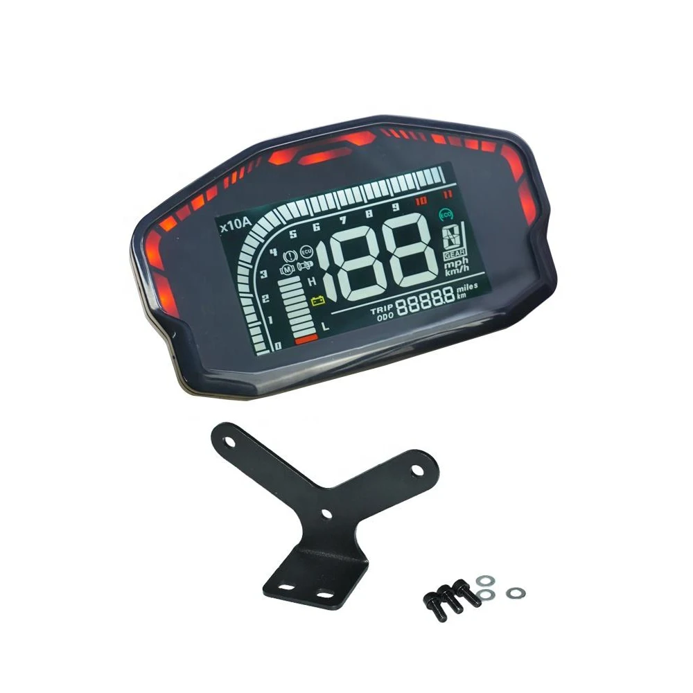 Electric Mountain Electric E Bike Scooter Motorcycle One Line Communication Can18 Instrument Meter Display Speedometer