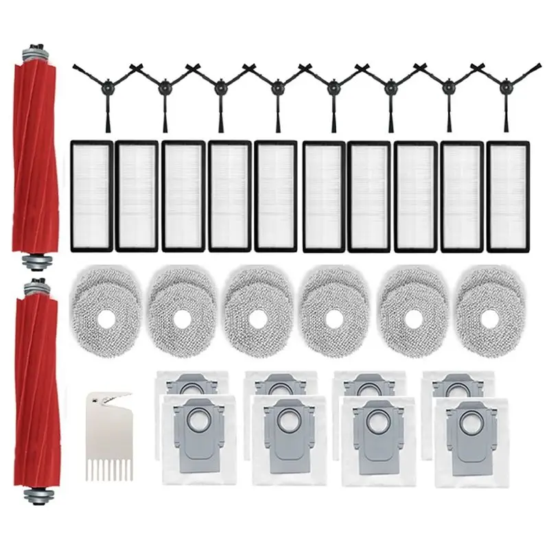 

HOT For Roborock Qrevo S, Qrevo Pro, Qrevo Maxv, Qrevo Plus Roller Brush For Greater Durability~Jul.