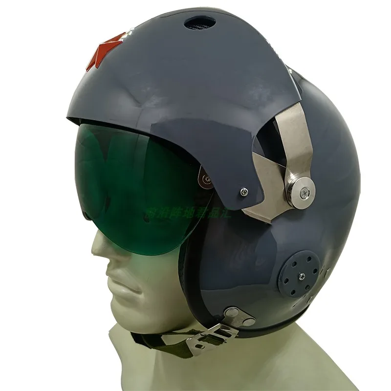 Four Seasons Pilot Helmet, unisex dual lens safety helmet, film and television props universal TK12 helmet