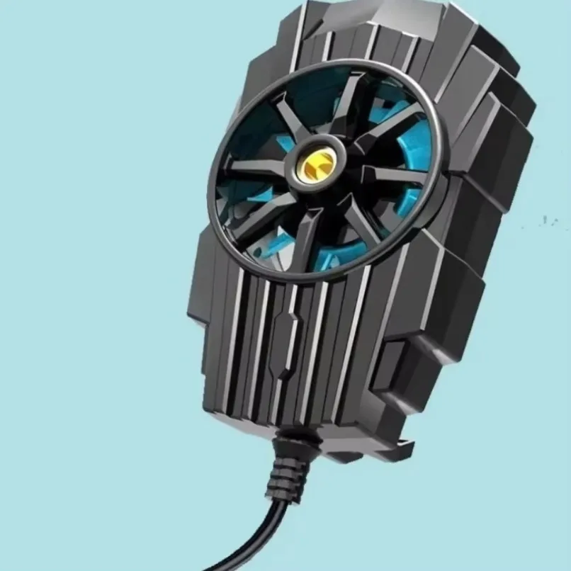 Magnetic Phone Cooler Semiconductor Cooling Fan Back Clip for iPhone Samsung Android Phone Gaming Live Stream Use Universal Pro