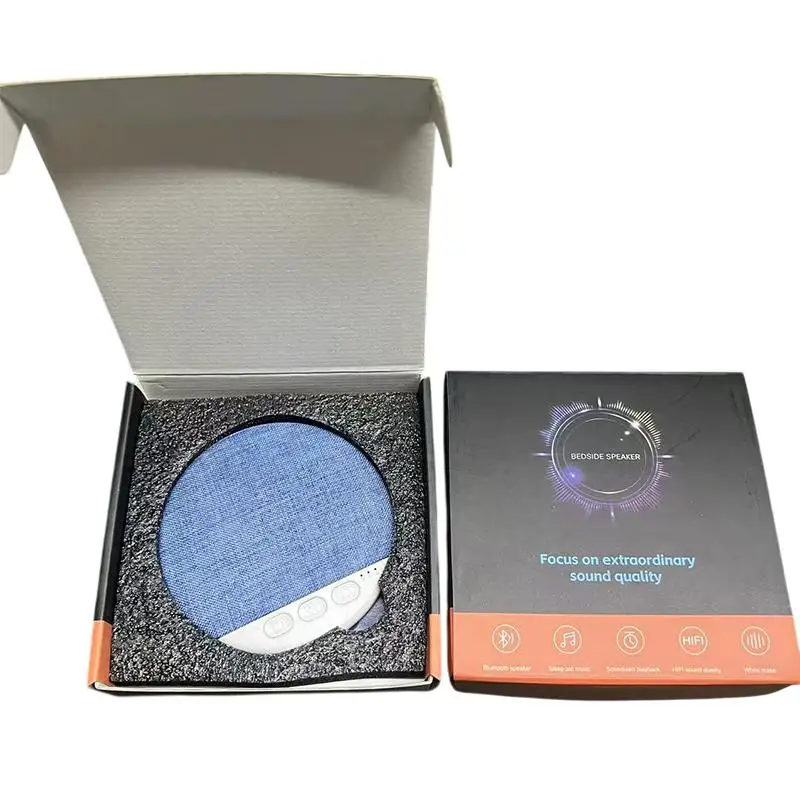 Sleeping Bluetooth Speaker With Built In White Noise And Low Volume Perfect For Night Rest Audiobook Podcast Listening
