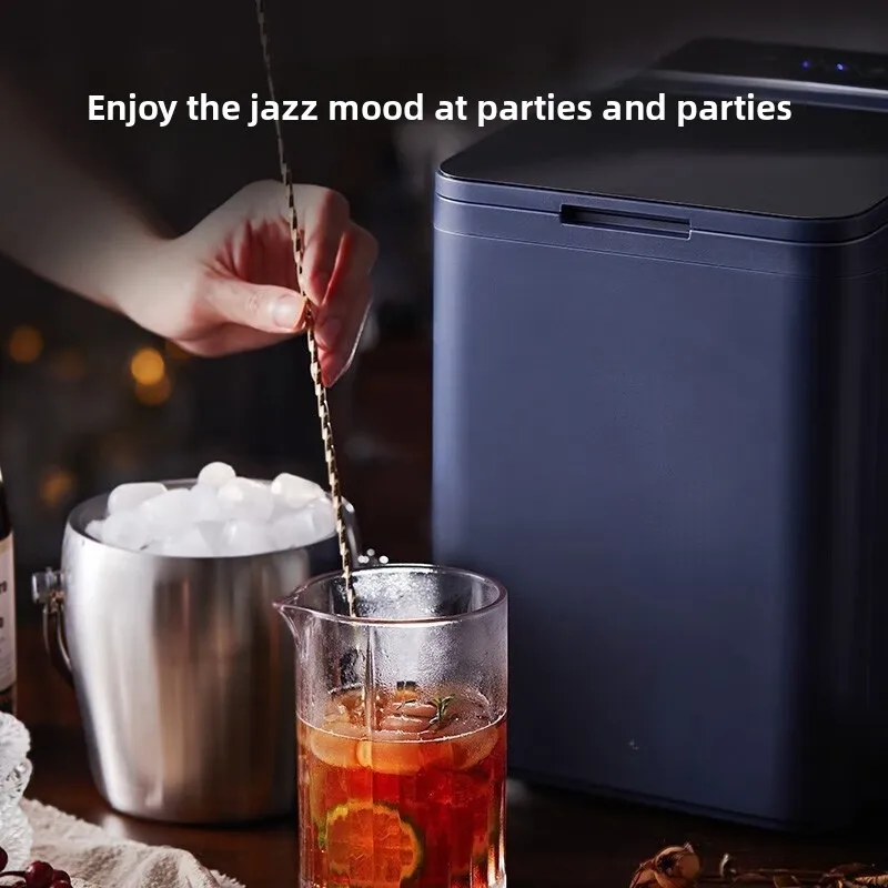 Small household visual window ice cube making machine ZBJ-B01W1