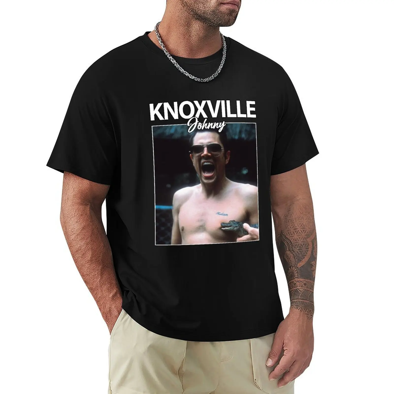 

Johnny Knoxville Funny T-Shirt funny gifts Anime t-shirt t shirts for men graphic