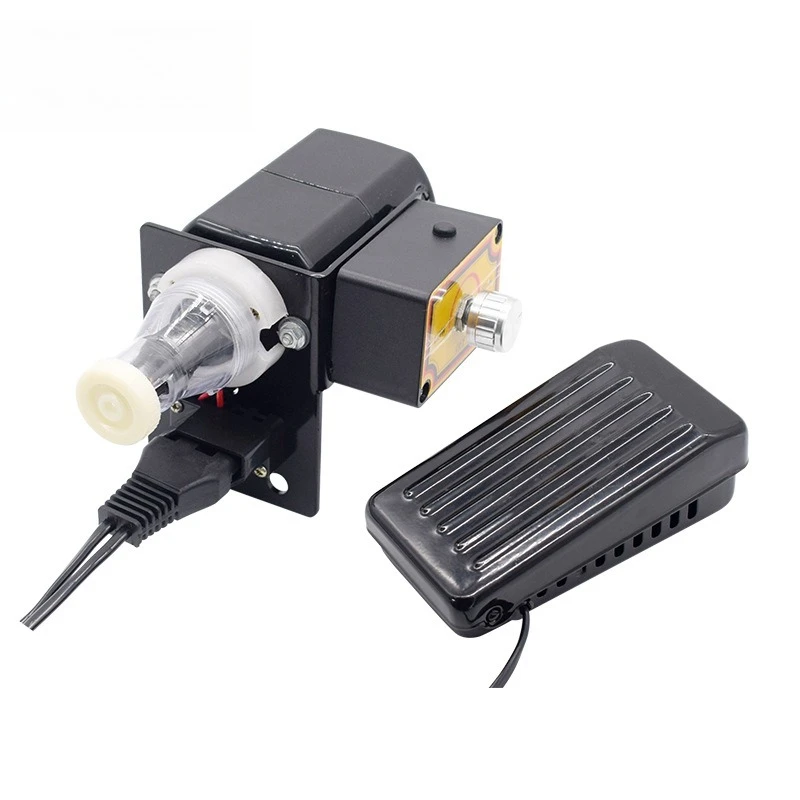 Fixed enameled wire paint scraper, electric paint scraper, foot switch paint remover