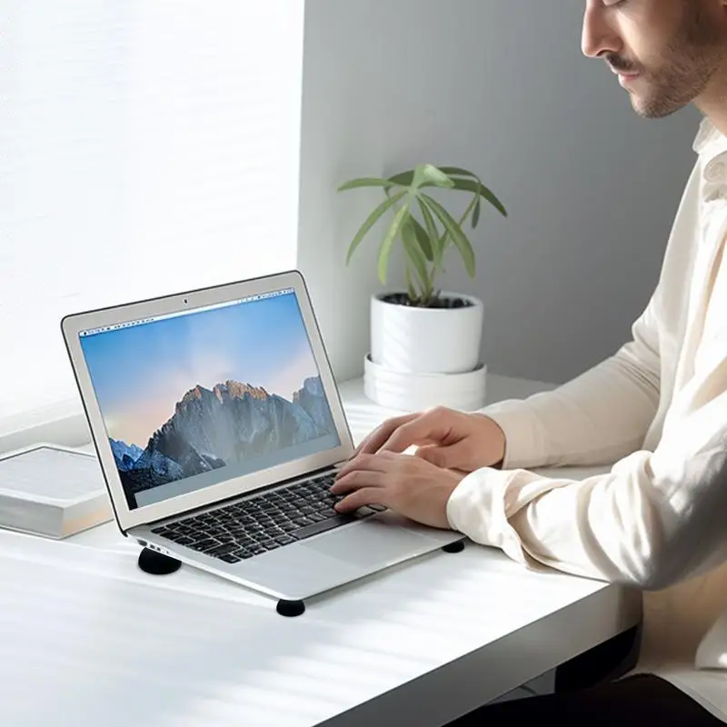 Silicone Pad For Laptop Cooling Portable Silicone Small Hemisphere Pad Multifunctional Non Slip Cooling Stand Stable Hemisphere