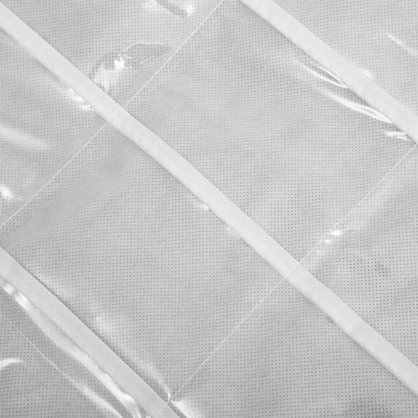 

Transparent Hanging Jewelry Organizer Bag with 72 Grids Dual Layer Storage for Earrings Necklaces Wall Mounted Closet Organizer