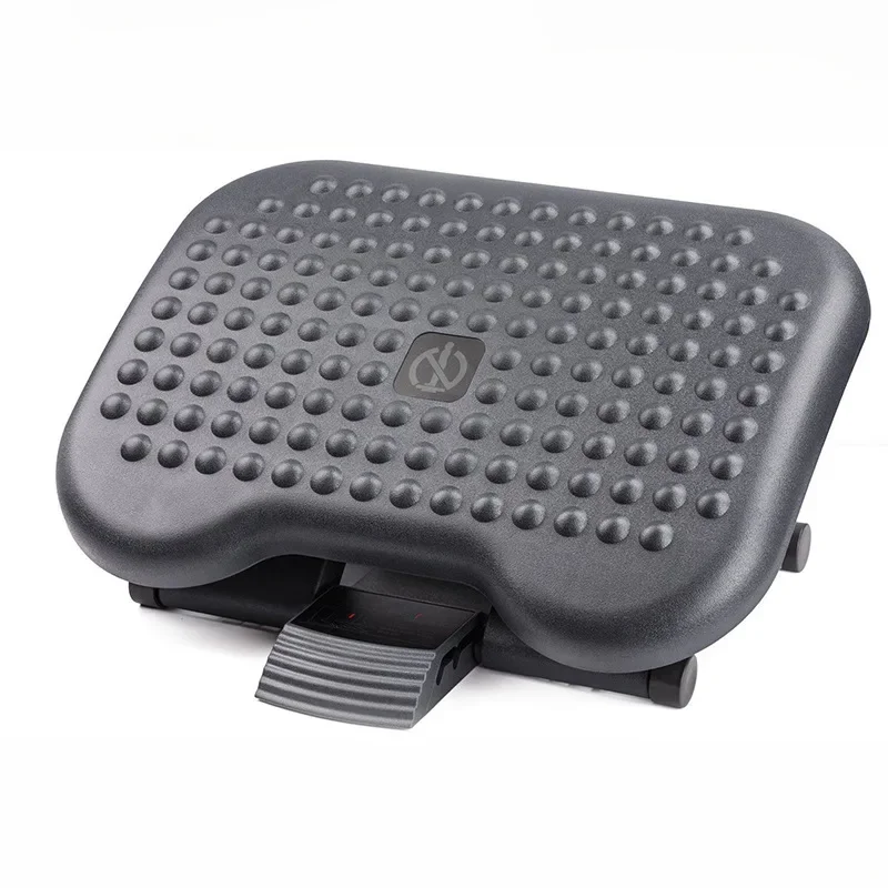 Perfect Non-Slip Kids Step Stool Under Desk Foot Pedal Massage Foot Rest Pad Ergonomic Leg Support Cushion for Office