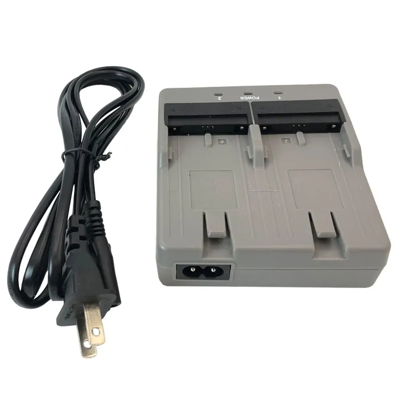 Gloednieuwe Dual Charger CDC77 Voor Top BDC71 BDC72 GM-52 Batterij, batterij Oplader CDC77 Voor SOK GM101 IM52 FX101 Total Station