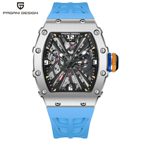 2024 PAGANI DESIGN New 42MM Men's Quartz Watch Luxury Sapphire Glass 5ATM Waterproof Stainless Steel Watch for Men reloj hombre