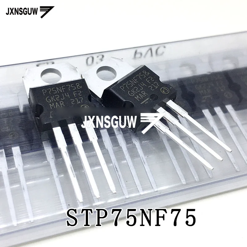 10PCS NEW STP75NF75 STP80NF55 STP80NF70 TO-220 MOS field-effect transistor One-Stop Distribution Spot BOM Integrated Circuit