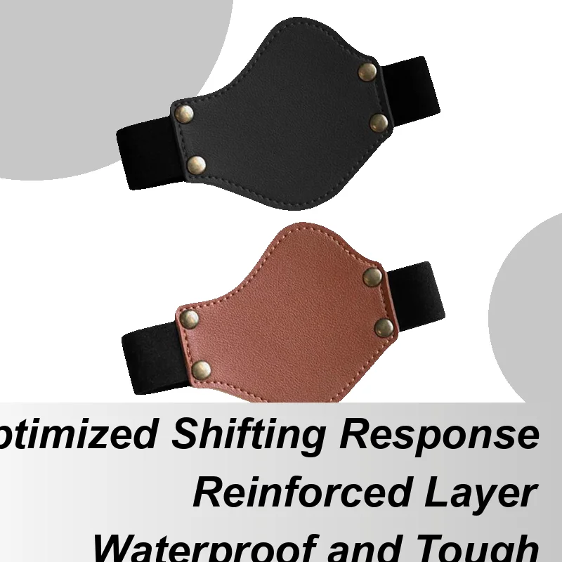 

Leather Motorcycle Shift Pad Anti-slip Durable Boot Protector Shoe Cover Guards Waterproof Motocross Accessories