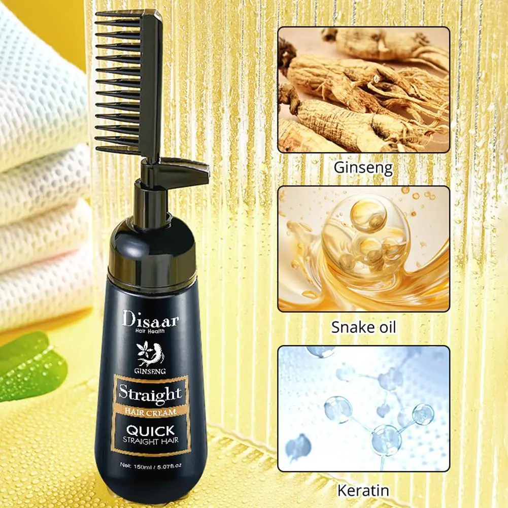 

150ml Hair Smoothing Essence Conditioner Improve Dryness Curly Leave-in Repair Keratin Hair Damaged Hair Treatment Nourishing