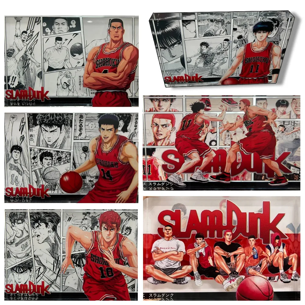 

Slam Dunk DIY Коллекционные карточные кирпичи Akagi Takenori Sakuragi Hanamichi Rukawa Kaede Праздничные подарки для мальчиков толщина 10 мм