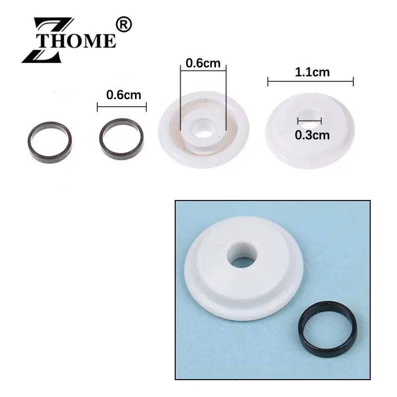 2PCS Rubber Gasket for 993 992 68 Electric Toothbrush Waterproof Head Parts Silicone Seal Grommet Bathroom supplies