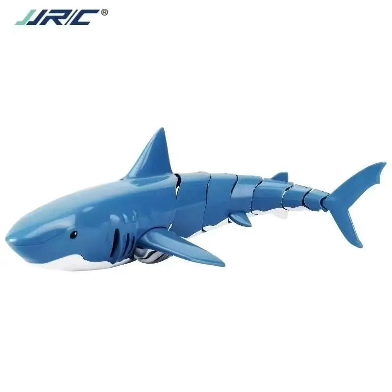 JJRC New 2.4G Remote Control Shark Shaped Boat Rechargeable Summer Children's Water Toy Gift Fast Shipping High Quality RC Boats