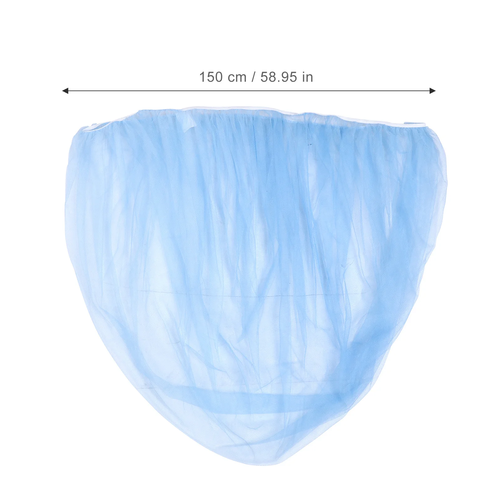 

2Pcs Infant Baby Stroller Net Lightweight Breathable Mosquito Net Cover for Bassinet Cradle Stroller Accessory