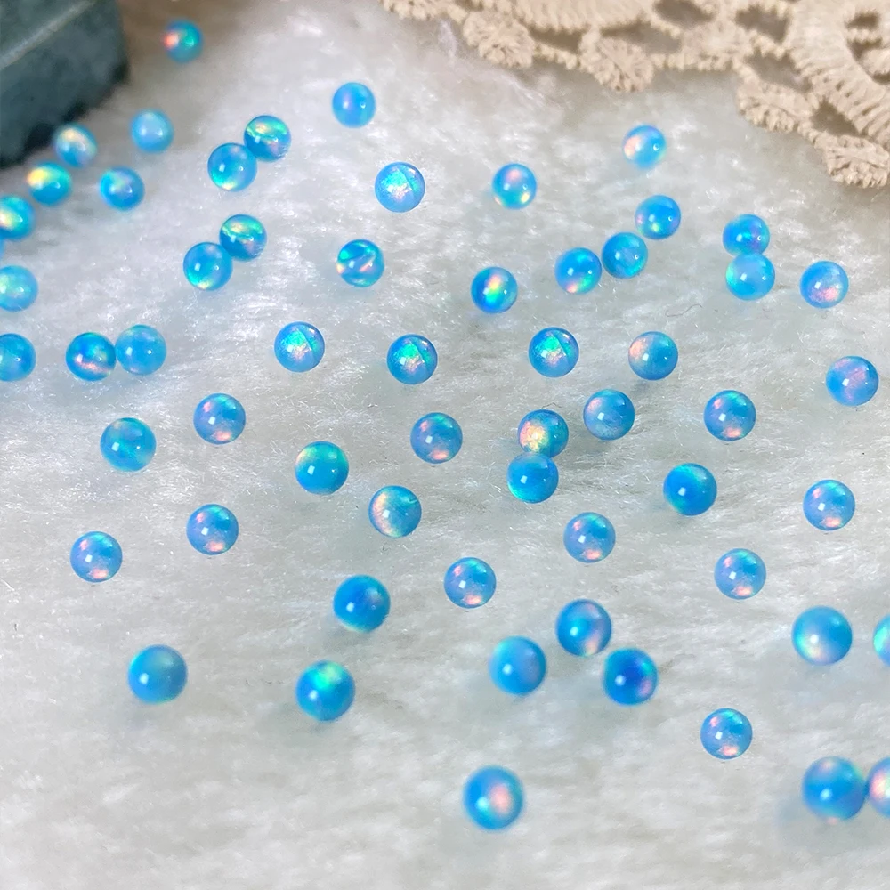 20pcs 50pcs/Lot Opal Beads for Jewelry Making Synthetic Nebula Opal OLP374-389