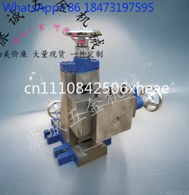Three-coordinate 75-type Vertical Slide Dovetail Carriage Three-axis Drilling and Milling Accessories Workbench Drilling Milling