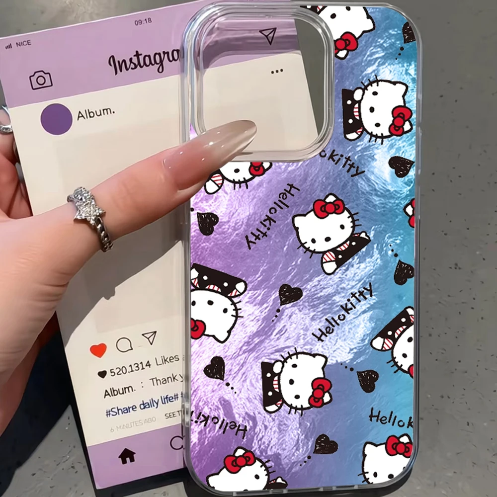 Cute Cartoon Leopard Girl Phone Case For Xiaomi Redmi 14C 13C Note 14 13 12 11 10 9 8 Pro 9A 9C A3 A2 A1 Women Funda Cover Coque