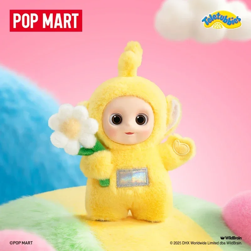 POP MART Teletubbies Say Hello Kawaii Anime Blind Box Actionfiguren Surprise Mystery Dolls für Mädchen