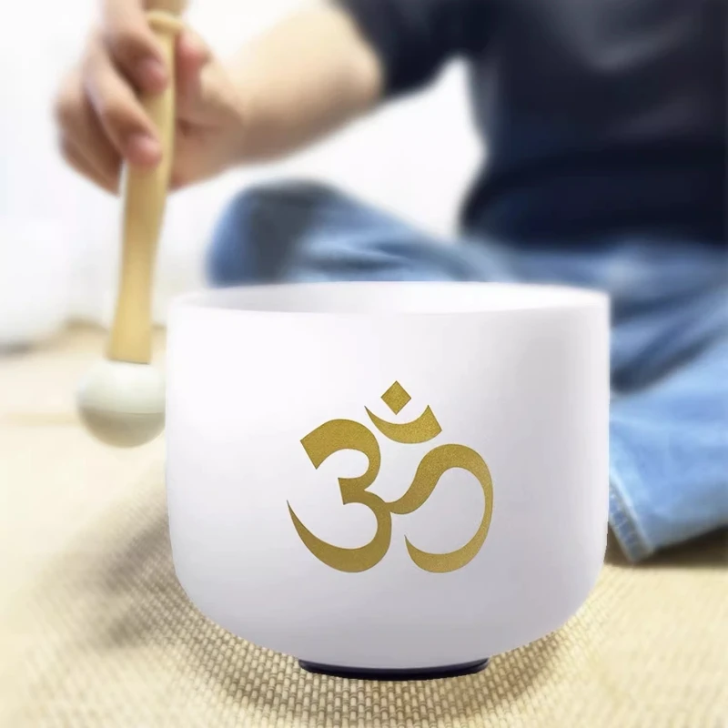 Meditation Crystal Singing Bowls Sound Healing Mindfulness Singing Bowl Spiritual Relaxation Bowls Energy Percussion Instruments