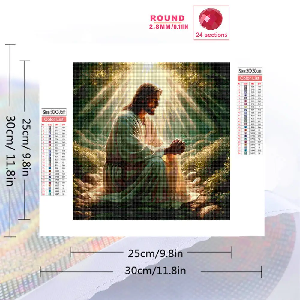 Momoart Religion Diamond Painting Jesus DIY Pattern For Adults Beginners Embroidery Man Portrait New Arrival Mosaic Wall Decor