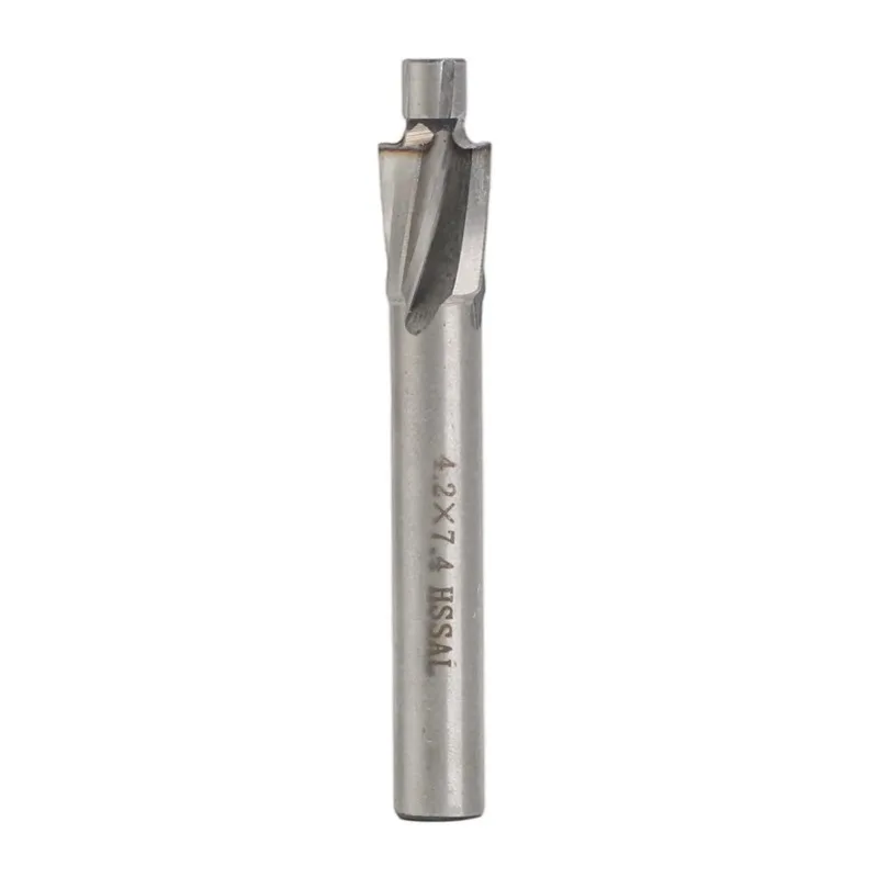 1pc HSS Countersink Mill Cutter Drill Bit M3-M8 Spot Router Slot Drill High Speed Steel Flat Bolt Hole Cap Screw Milling Tool